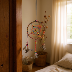 Attrape-rêves avec perles croisées - Product Image 3