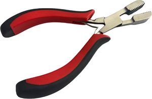 Pince de retrait pour extensions capillaires à kératine, fixation forte, en acier inoxydable de qualité chirurgicale, élimine efficacement les micro-anneaux de kératine, noire - Product Image 5