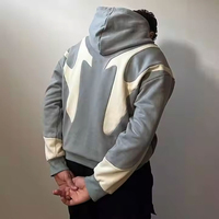 Sweat à capuche zippé personnalisé en coton épais 100 %, coupe oversize, écologique, qualité supérieure, imprimé DTG, streetwear décontracté pour l'hiver