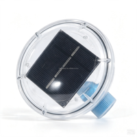 IP67 Wasserdichte Solar-Schwimm-LED-Poolleuchte 5 Farben Automatisch Blinkend Wiederaufladbare NI-MH-Batterie für Pooldekoration