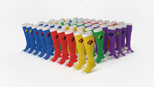 Men Long Sports <b>Socks</b> <b>Knee</b> <b>High</b> Soft Cotton Stretch Breathable Comfortable Daily Wear <b>Socks</b> - Product Image 4
