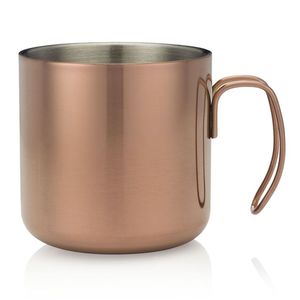 Mug à bière décoratif en cuivre, impression de logo personnalisée, qualité alimentaire supérieure, mugs Moscow Mule faits à la main, mug de voyage haut de gamme pour les fêtes - Product Image 2