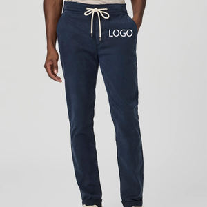 Pantalon en jean élégant pour homme, tissu premium, matière confortable, couleur unie, design stylé pour l'extérieur, coupe slim 2026 - Product Image 1