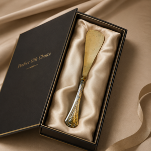 Cuchara de zapatos vintage de latón con mango largo, de lujo, decorativa, de primera calidad, ayuda para el calzado, elegante regalo para hombres y mujeres - Product Image 3