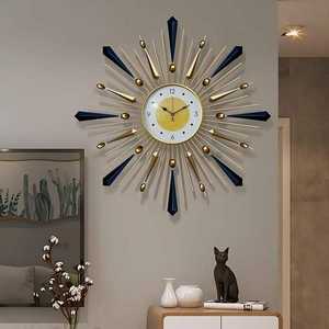 Prime quality metal <b>wall</b> <b>clock</b> gorgeous material enhances the overall perceived value of the room nicely made by ARTISTIQUE - Product Image 2