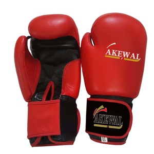 Akewal unisex ถุงมือหนังวัว, ถุงมือชกมวยพิมพ์ลายออกแบบได้ตามต้องการสวมใส่ฝึกต่อสู้มีมือจับกันน้ำ - Product Image 1