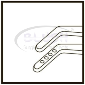 Forceps musculaire Jameson pour enfant, gauche, en titane, instrument de chirurgie ophtalmique pour strabisme, par Blush Surgical - Product Image 5