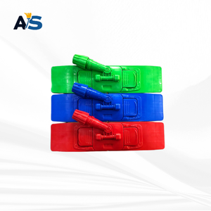 A&S Heavy Duty Quick Lock Color Coded Flat <b>Mop</b> Frame for Commercial Microfiber <b>Mop</b> Floor Cleaning - Product Image 4
