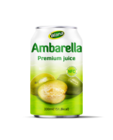 Vietnam-gemaakte gezonde 330ML watermeloen pure sap dranken, natuurlijke voedingsmiddelen en dranken puree, gearomatiseerd en gekleurd