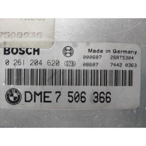 Unidad de Control del Motor para BMW Serie 7 E38, E65, E66 1998-2005, Usada, ORIGINAL 7506366 - Product Image 4