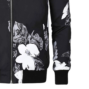 Blouson Bomber Homme Brillant Tendance – Vestes d'Hiver Épaisses et Respirantes à Fermeture Éclair pour Hommes - Product Image 6