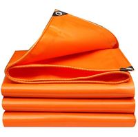Rouleau de bâche en PVC HDPE jaune 1000d robuste bâche en tissu imperméable à haute résistance pour bâche à usage extérieur