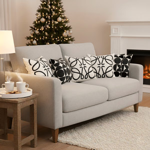 SOGA 6-<b>Piece</b> 45cm Pillow Cover <b>Set</b> <b>3</b> Modern Geometric Circles and <b>3</b> Modern Art Loop Decorative Cushions for <b>Sofa</b> and Bed - Product Image 6