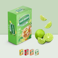 Échantillons gratuits Boisson Scoby Kombucha Thé instantané fermenté Paquet varié en poudre Sac d'emballage personnalisé