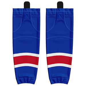 Unisex Custom Made Ice Hockey <b>Socks</b> 1 Week Delivery Sportswear with OEM Team Name Printed and Sublimated for Adults - Product Image 1