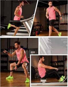 Débardeur athlétique pour homme en polyester doux, respirant, léger, confortable pour le mouvement, toucher lisse, extensible, forme moderne - Product Image 5