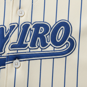 Styliro Baseball Jersey Set Striped Short Sleeve With Cap Unisex Adult Breathable Polyester Sportswear All Seasons - Product Image 5