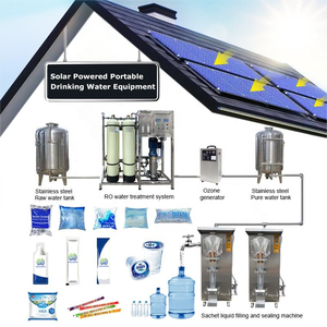 औद्योगिक रिवर्स ऑस्मोसिस खनन जल उपचार प्रणाली जिसमें रो झिल्ली पीएलसी मोटर और इंजन 1 वर्ष की वारंटी - Product Image 2