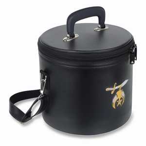 Estuche de Cuero Auténtico para Mandil Masónico - Porta Regalia Profesional - Bolsa de Cuero Masónica con Grabado Personalizado MFC-0010 - Product Image 3