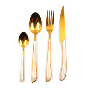 Juego de Cubiertos de Acero Inoxidable Duradero |   Cubiertos de Grado Alimenticio para Cocina Doméstica y Comedores Profesionales - Product Image 1