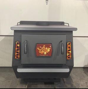Freestanding Wood Burning <b>Stove</b> Double Sided Cooking Wood <b>Stove</b> Eco Friendly Heating Appliance for Villa Apartment - Product Image 6