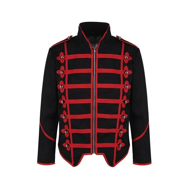 남성 Steampunk 프록 아웃웨어 빈티지 외투 중세 공주 재킷 의상 | 전체 판매 보안 재킷