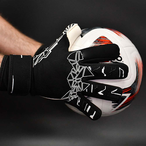 Guantes de Portero de Fútbol Transpirables de Cuero, Impermeables, con Protección UV, Antideslizantes, Correa de Muñeca Ajustable, Ligeros, para Uso en Exteriores - Product Image 3