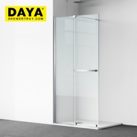 Usine Vente Directe Salle De Bains Cabine De Douche Sans Cadre Porte En Verre De Douche Porte De Douche En Verre Trempé
