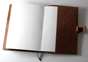 Carnet de voyage vintage en cuir véritable A5, 100 pages intérieures, style rétro élégant, couverture rigide, idéal pour prendre des notes, cadeau - Product Image 5
