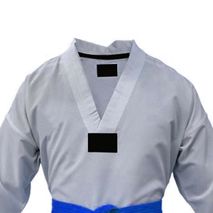 Uniforme de Taekwondo para Adultos Unisex Ultraligero de Poliéster/Algodón Elástico, Duradero y de Secado Rápido, Uniforme de Artes Marciales, Gran Venta - Product Image 6