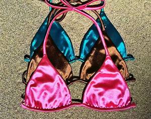 Hot Fashion Custom <b>Bikinis</b> for Women Wholesale <b>Bikini</b> Swimwear Adjustable Neck and Back Tie Strings <b>Bikini</b> <b>Set</b> Bulk - Product Image 6