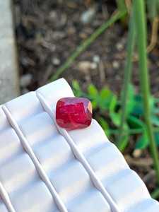 Turmalina Rubelita Roja Natural Certificada IGI, Corte Cojín Ligero, Gema Suelta para Fabricación de Joyería al por Mayor, Proveedor OEM Personalizado - Product Image 3