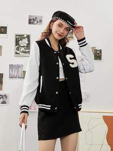 Chaqueta Universitaria de Béisbol Personalizada para Mujer, Última Moda, Gran Venta, a un Precio Muy Razonable, Servicio OEM - Product Image 5