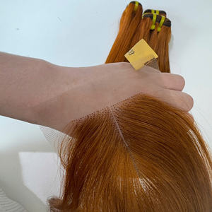 Quemar color naranja alta calidad mejor precio SDD hueso recto cabello humano vietnamita 100% cutícula alineada suministro de fábrica SMA - Product Image 5