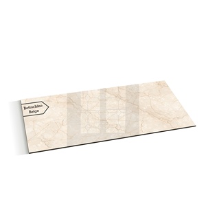 Surface brillante durable de marbre ivoire polie des carrelages de porcelaine haute 60x60 60x120 pour le centre commercial - Product Image 1