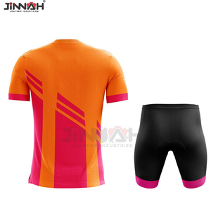 Conjunto de Jersey de Ciclismo de Manga Corta para Hombre, Verano, Cierre Completo, Secado Rápido, Transpirable, con Tirantes, Acolchado, Envío Directo - Product Image 2