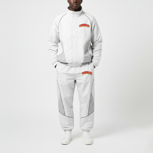 OEM Men's Vintage <b>Joggers</b> Street Wear 100% Nylon Tracksuits 2 Piece <b>Set</b> With Embroidered Logo Hoodie & Pants Tracksuits - Product Image 1