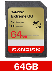 Tarjeta de Memoria SD Extreme GO de 64 GB, 170 MB/s (lectura), 80 MB/s (escritura), SDSDXGN-064G-GNCIN - Product Image 2