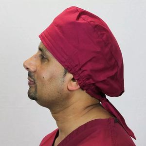 Gorros Quirúrgicos Profesionales para Personal de Quirófano, Cirujanos y Trabajadores Médicos, Tela de Algodón Transpirable - Product Image 5