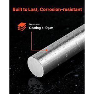 2 Pezzi Asta Lineare SFC20 in Acciaio al Carbonio 20mm x 1200mm, Antiruggine, Alta Precisione per Applicazioni di Precisione - Product Image 4