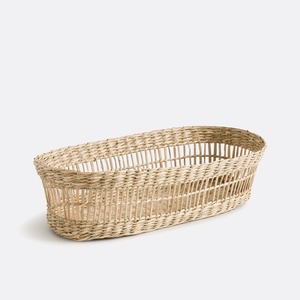 Panier à pain en herbe tressée, panier de rangement fait main, vente en gros, écologique, fabriqué au Vietnam - Product Image 4