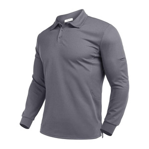 Polos de Manga Larga para Hombre, Polo de Golf de Secado Rápido para Hombre - Product Image 1