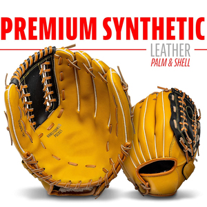 Nuevos Guantes de Béisbol Personalizables, Equipo de Práctica de Softbol con Cuero Artificial para Guantes de Campo - Product Image 4