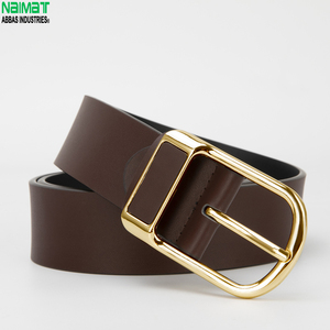 Cinturón de Cuero Vacuno Formal para Hombre con Logotipo Personalizado al por Mayor, Hebilla de Aleación Reversible, Ligero, Ecológico y Duradero, Ancho de 3.3 cm - Product Image 6
