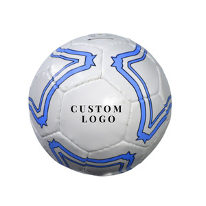 Ballon de football d'entraînement personnalisé avec logo imprimé, taille 5, promotionnel, toucher doux, PVC/PU, durable, cousu à la machine, ballon de sport - Product Image 5
