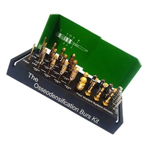 Kit de fraises dentaires pour osseodensification, ensemble de 29 pièces pour chirurgie implantaire manuelle, système d'expansion et de densification osseuse - Product Image 3
