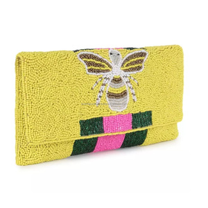 Femmes indiennes Designer fait à la main perlé pochette Messenger sacs Style bohème soirée Shopping fête sacs grande capacité en gros - Product Image 5