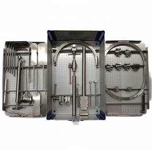 Sistema de retractores quirúrgicos abdominales con caja de esterilización, estilo Bookwalter, instrumentos quirúrgicos de grado hospitalario - Product Image 1