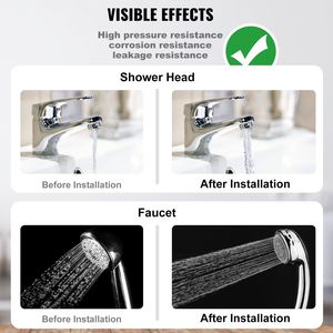 Pompe de surpression d'eau automatique 120W 110V AC 396 GPH 21.75 PSI Commutateur de débit d'eau domestique Max 25 L/min Pompe de douche - Product Image 4