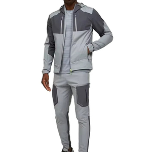 New Arrival Breathable And Material Quick Dry Comfortable <b>Men</b> Windbreaker Suit Best Selling High Quality Solid Color - Product Image 1